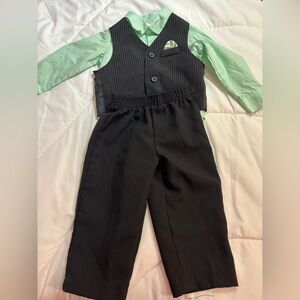 George Boys Special Occasion Dress Outfit 4-Piece Set, Toddler & Boys 18 Months